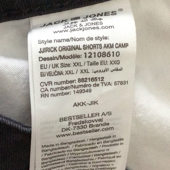 JACK and Jones regular fit black shorts XXL - Picture 6 of 7